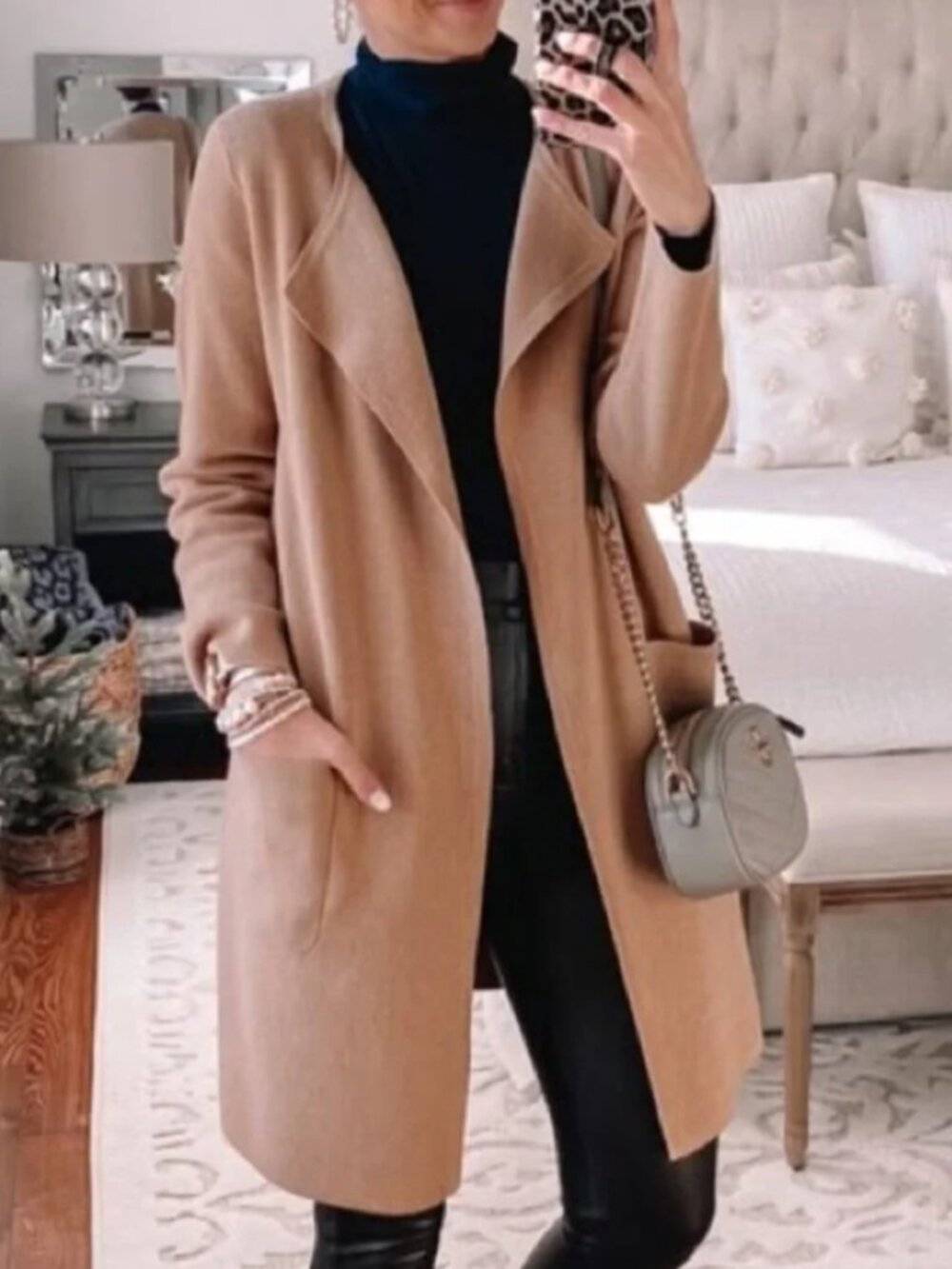 J. Crew Juliette Collarless Knit Sweater Blazer